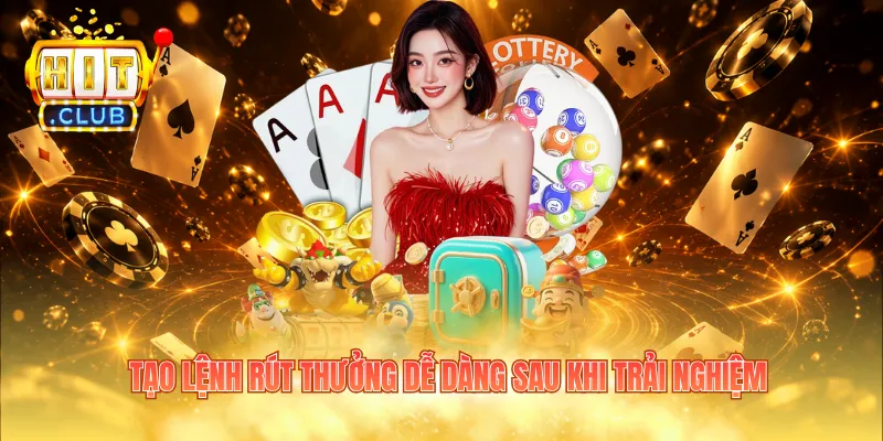 Tạo lệnh rút thưởng dễ dàng sau khi trải nghiệm